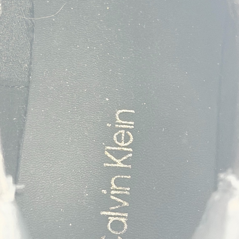 New Calvin Klein Men’s  Brayden Slip on Boots Black 9 No Box Classy Modern - Picture 9 of 11